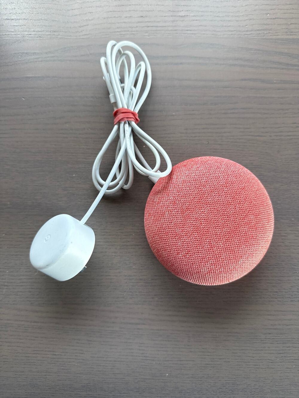 Google Home Nest Mini 1st Gen Speaker Model H0A Power Adapter in Orange